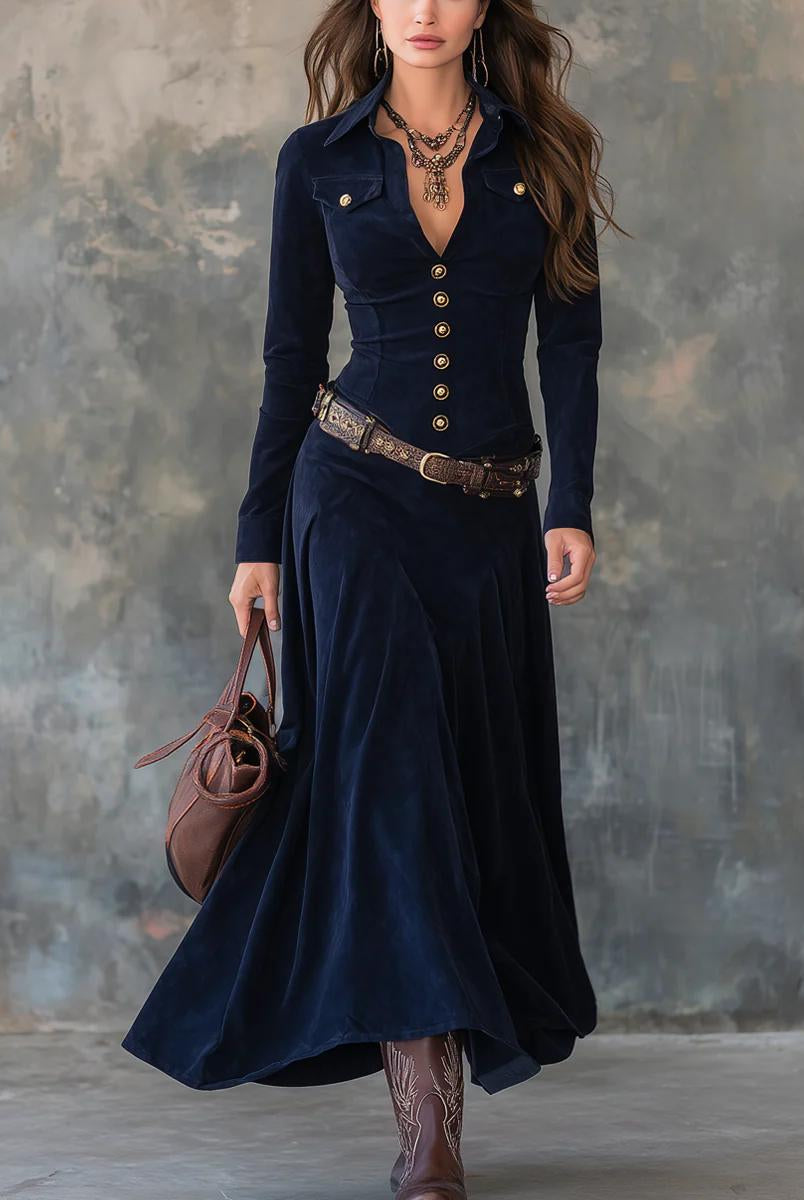 Milana Bleu Foncé