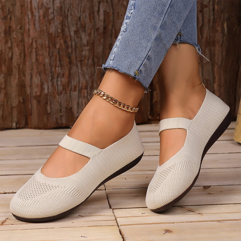 Gemma - Ballerines de marche - Beige