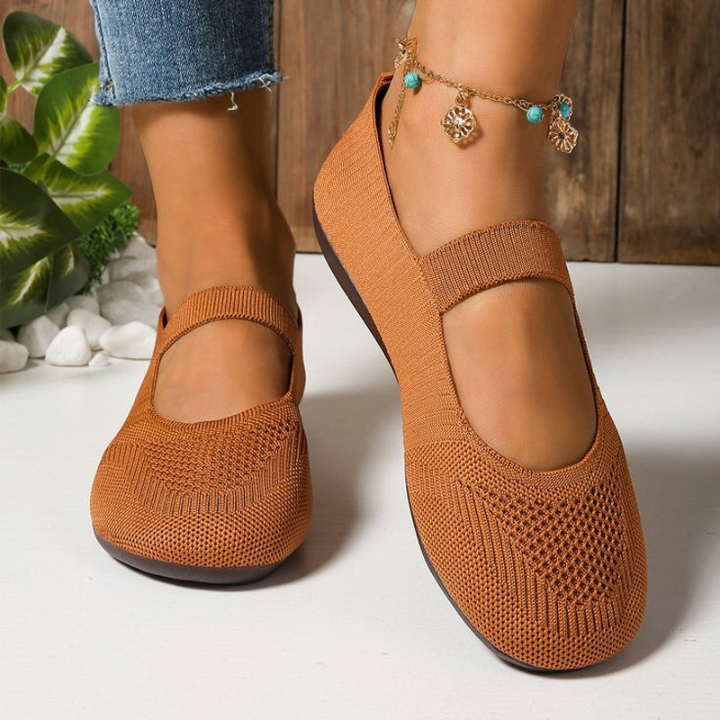 Gemma - Ballerines de marche - Marron